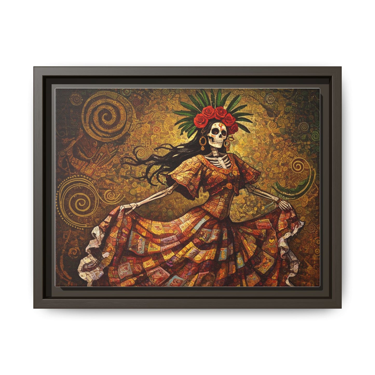 LaCatrina Elegance: Framed Matte Canvas Art #17