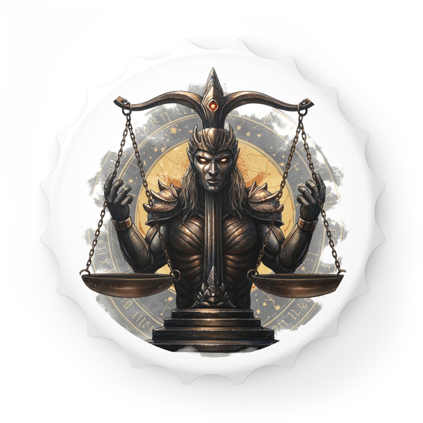 Libra Zodiac Charm Bottle Opener - Trendy Series #8
