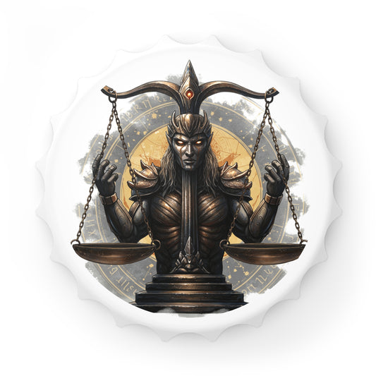 Libra Zodiac Charm Bottle Opener - Trendy Series #8