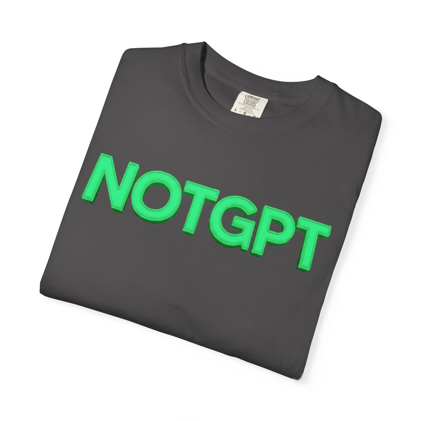 NOTGPT Teal Glow | Regular Fit Tee