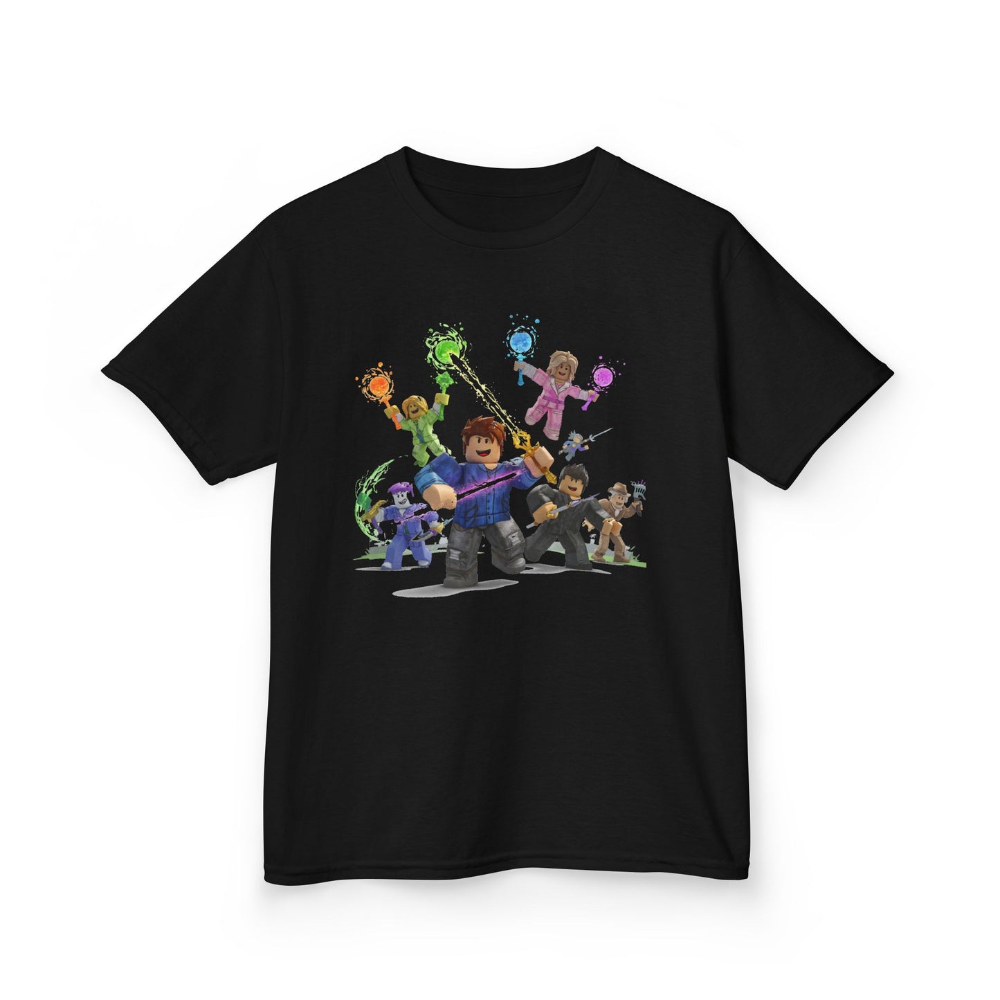 Pixel Pals Adventure - Kids' Trendy Voxel Tee
