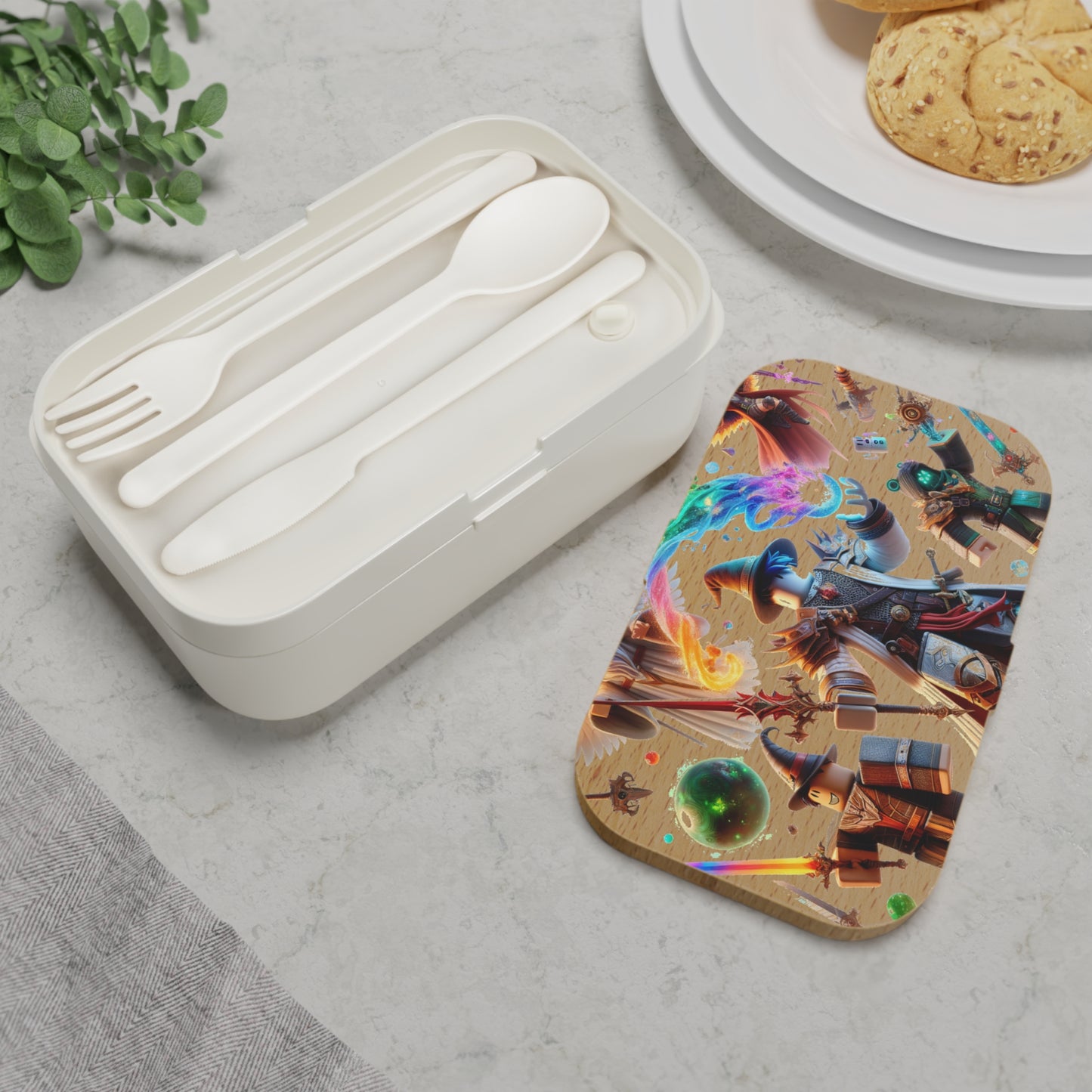 Sleek Minimalist Bento Box - Perfectly Portioned Elegance