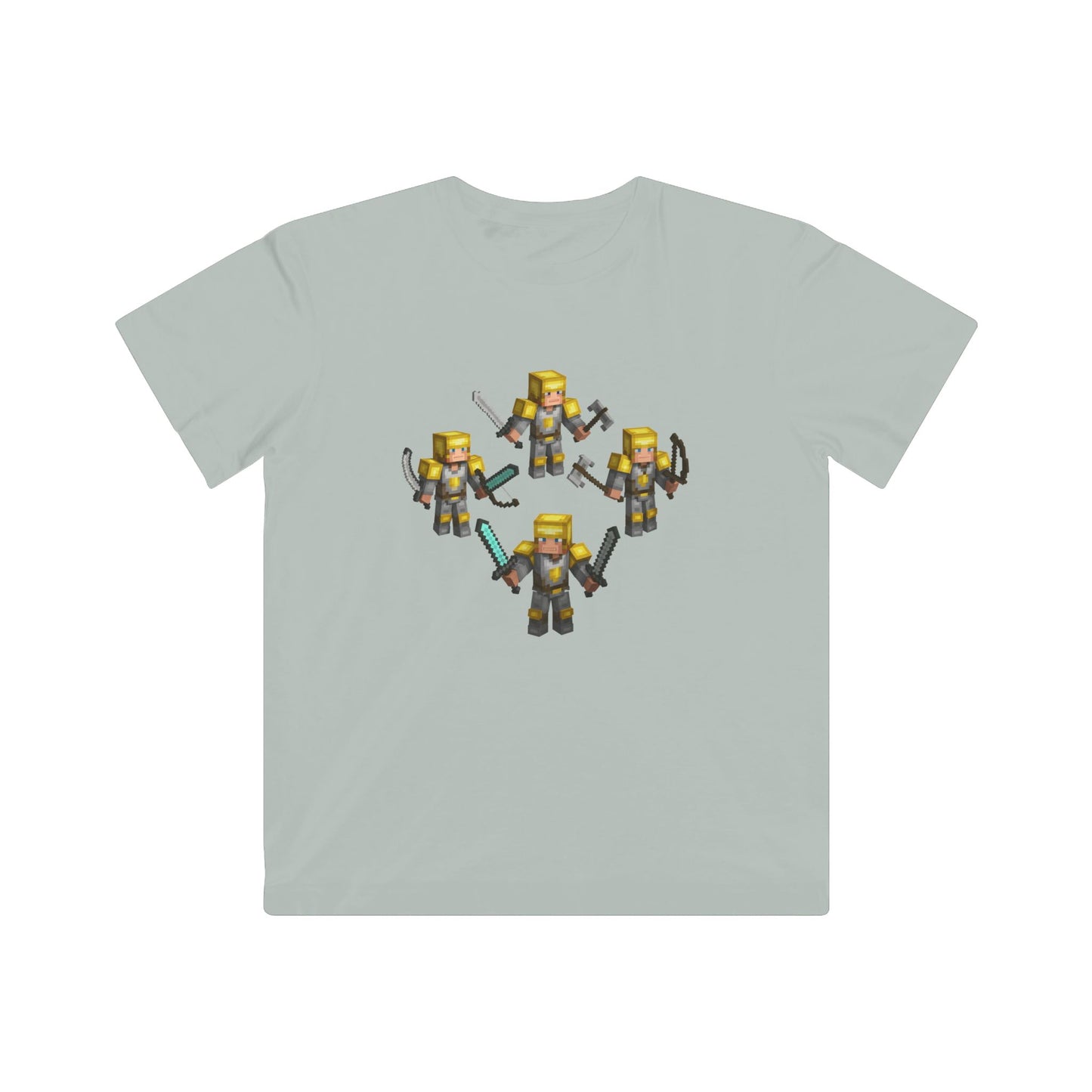 Pixel Power Play Kids Tee - Mine-Tastic Adventure Awaits!