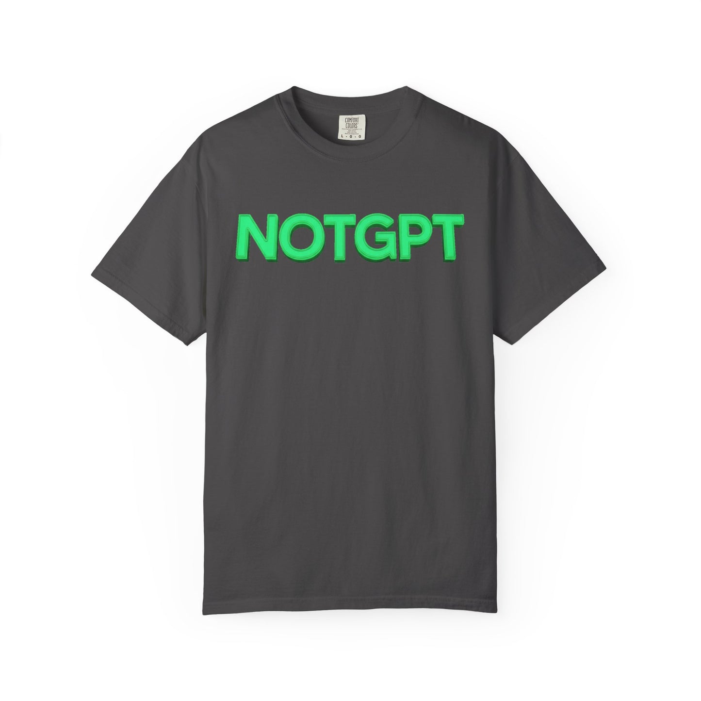 NOTGPT Teal Glow | Regular Fit Tee