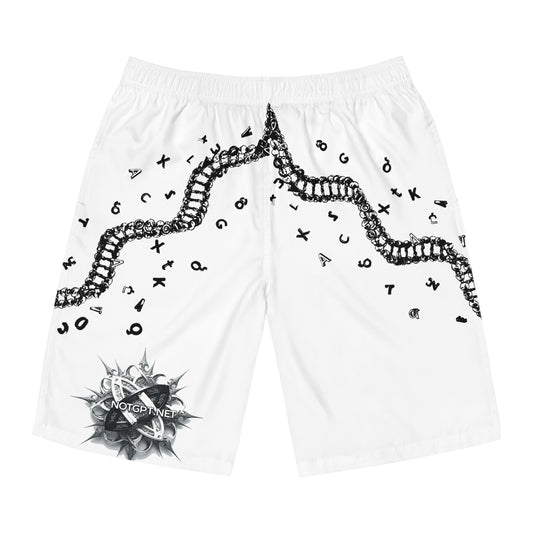 NOTGPT Mobius Glyphs - Board Shorts - All-over Print