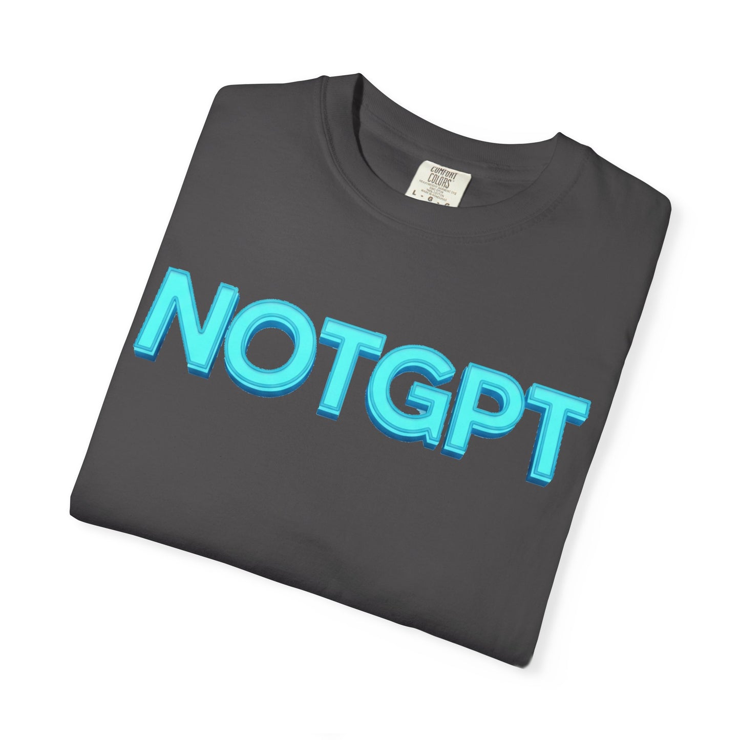 NOTGPT Daring Cyan | Regular Fit Tee
