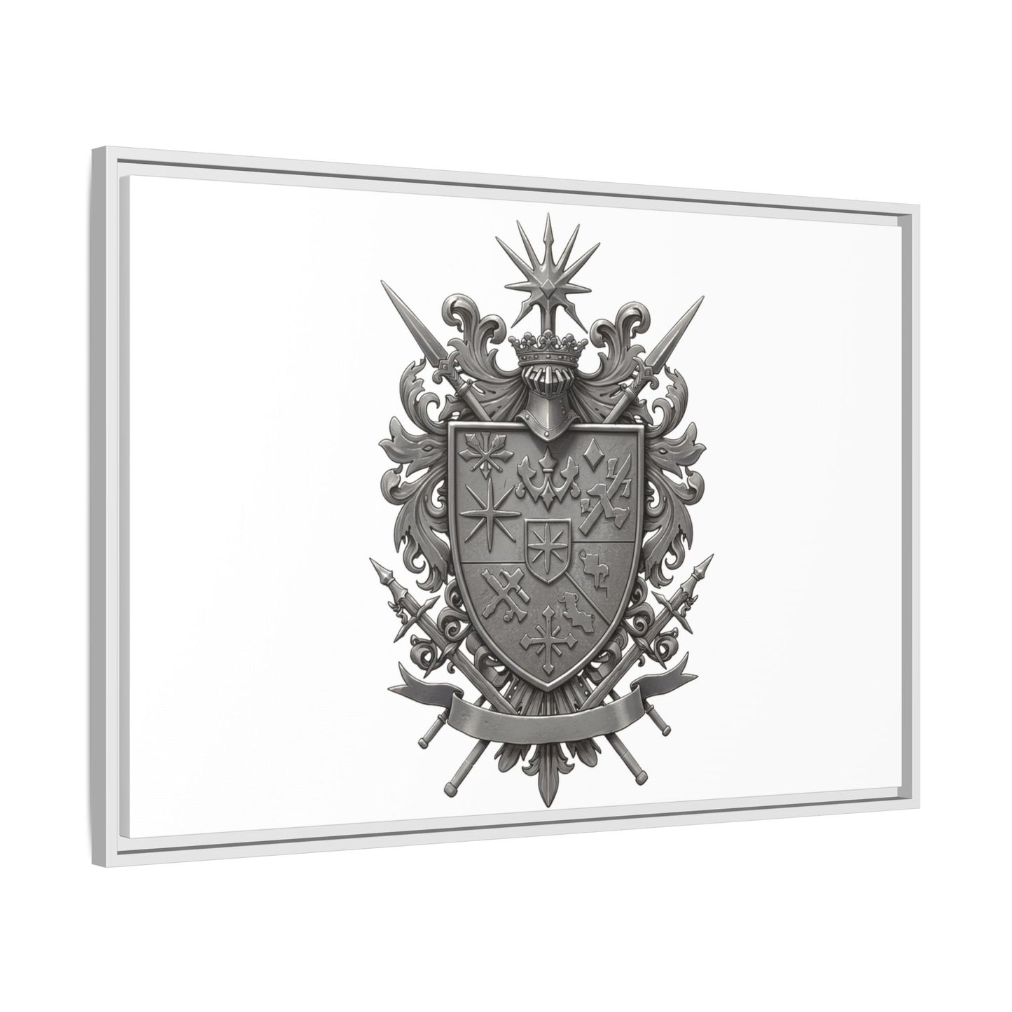 Elegant Guild #8 - Professional Multi-Color Framed Canvas