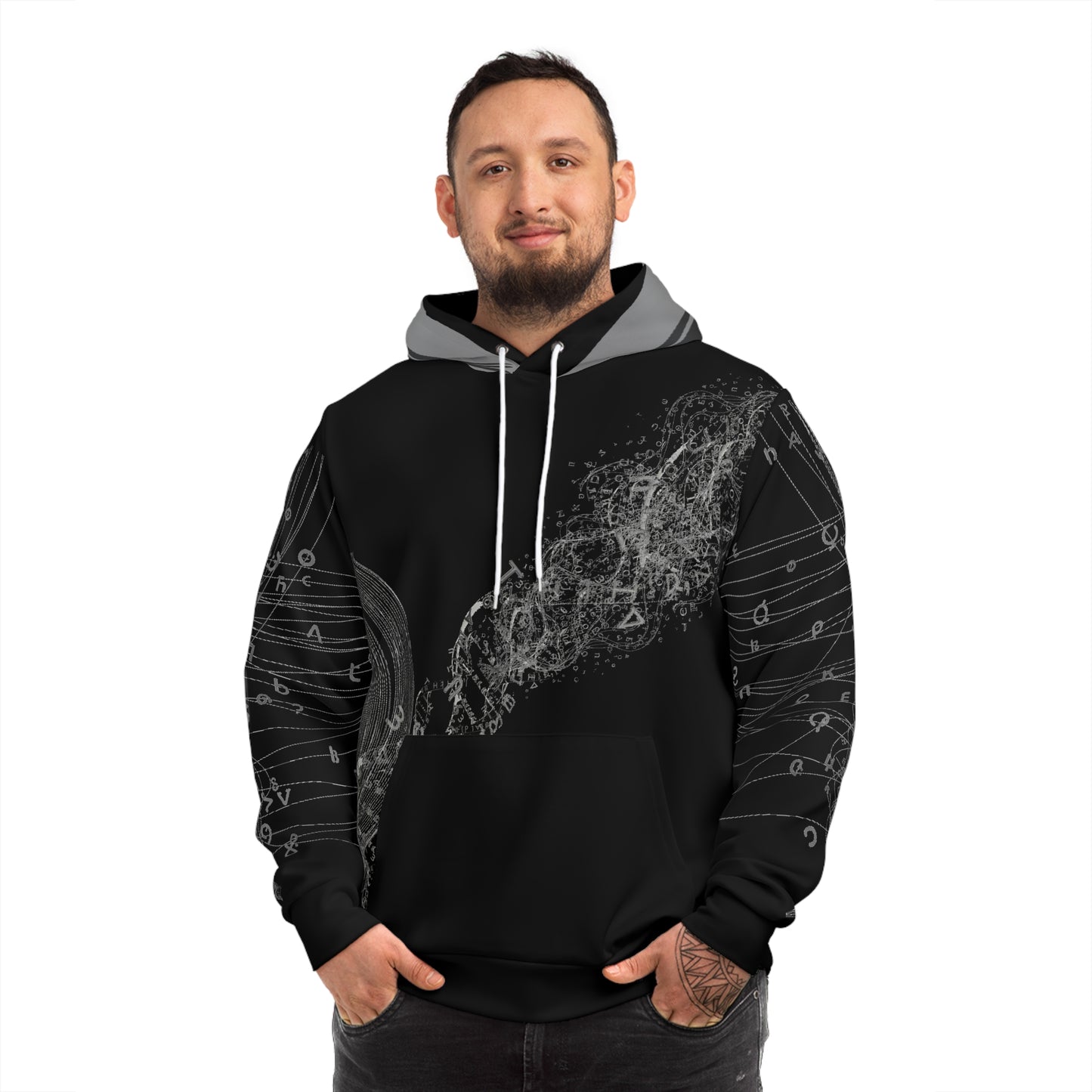 NOTGPT Anonymous Mobius Hybrid - Hoodie - All-over Print