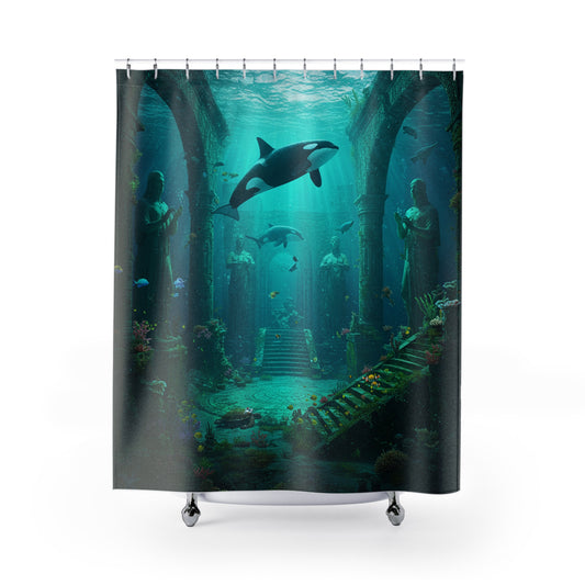 Atlantis Edge: The Lost City Shower Curtain #36