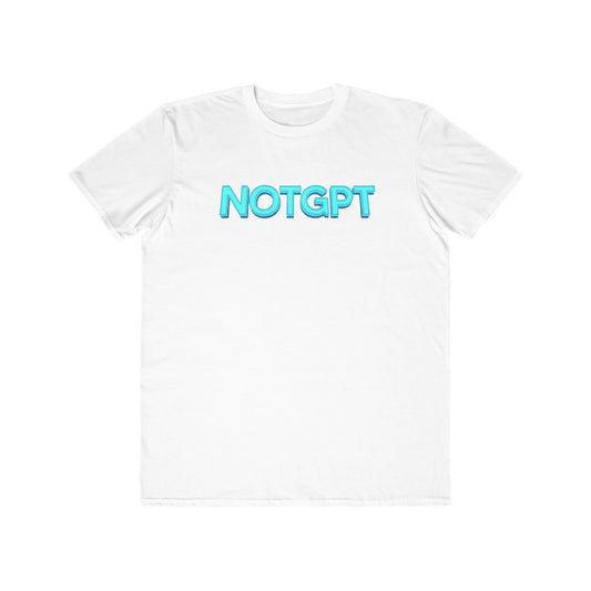 NOTGPT Cyan Glow – Snug Tee