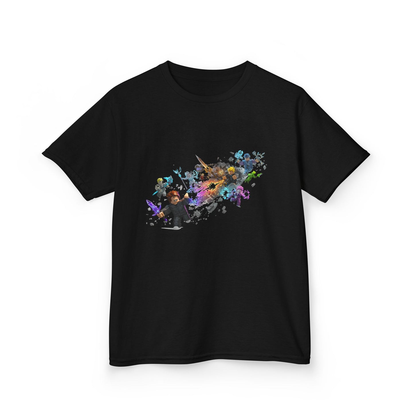 Kids Voxel Adventure Heavy Cotton Tee - Trendy Style Edition