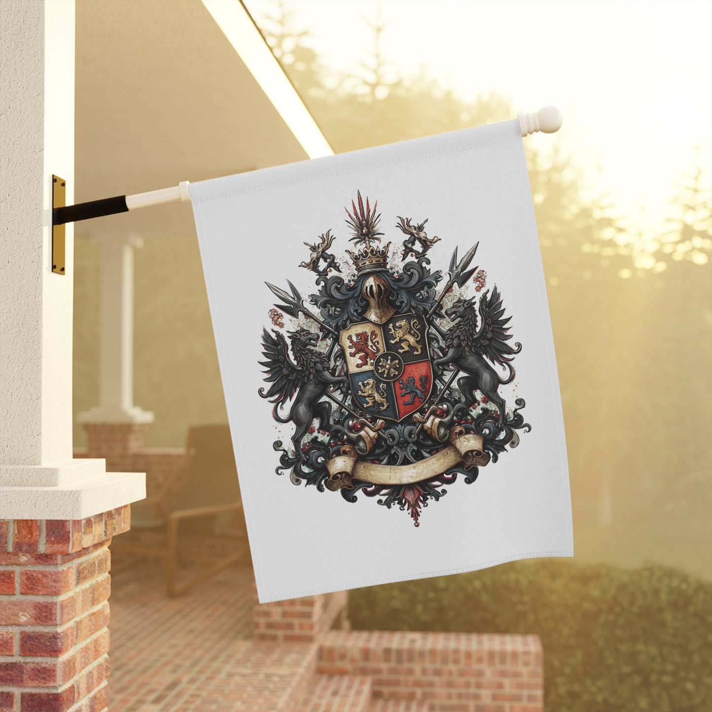 Guild Emblem Grandeur: Trendy Garden & House Banner