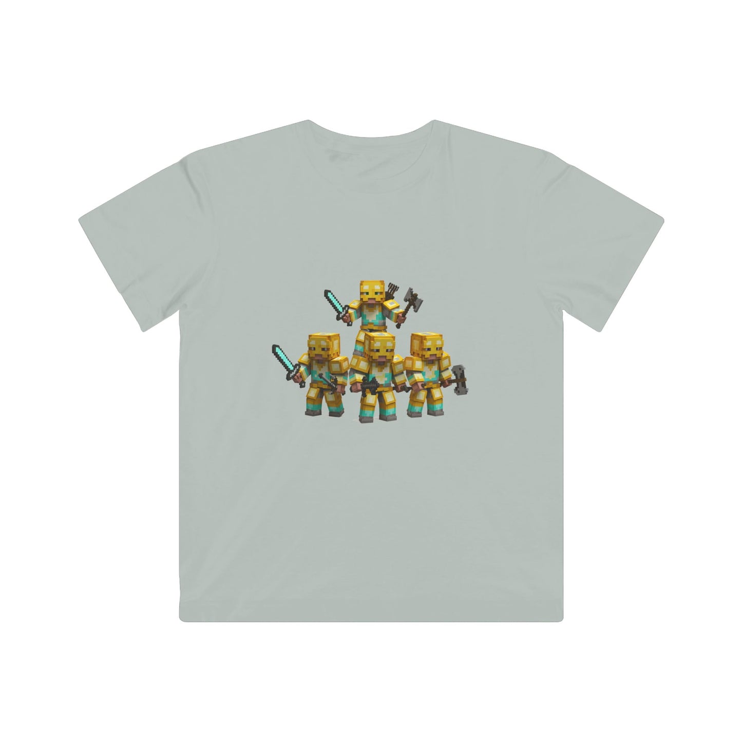 Pixel Power Play Kids Tee - Mine Warriors