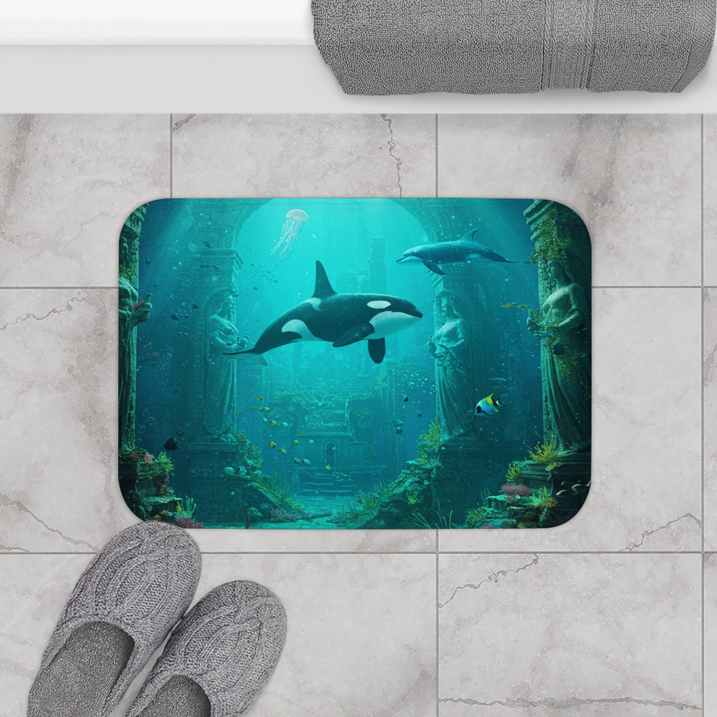 Atlantis Escape Casual Bath Mat