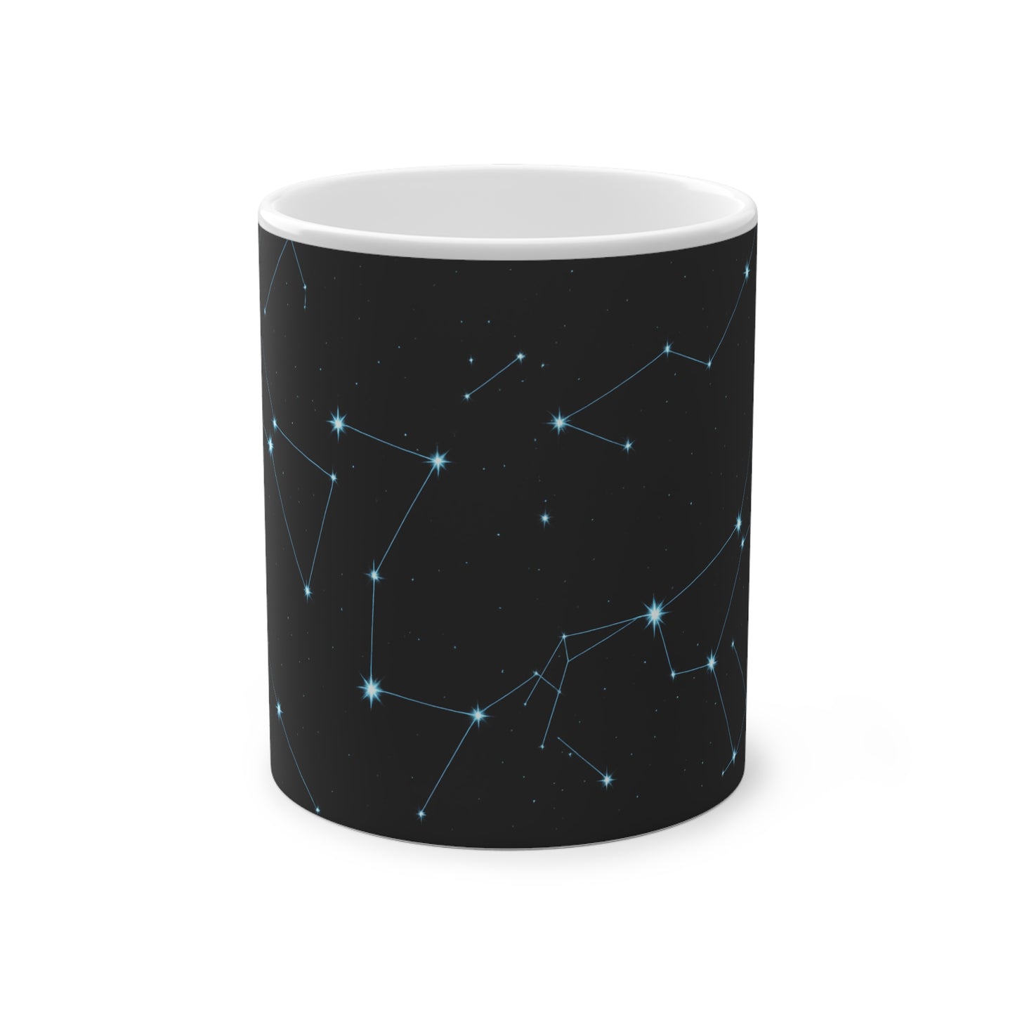 Celestial Constellation Magic Mug, Starry Night Coffee Cup, Astrology Gift, Space Lover's Mug, Unique Birthday Present, Astronomy Decor