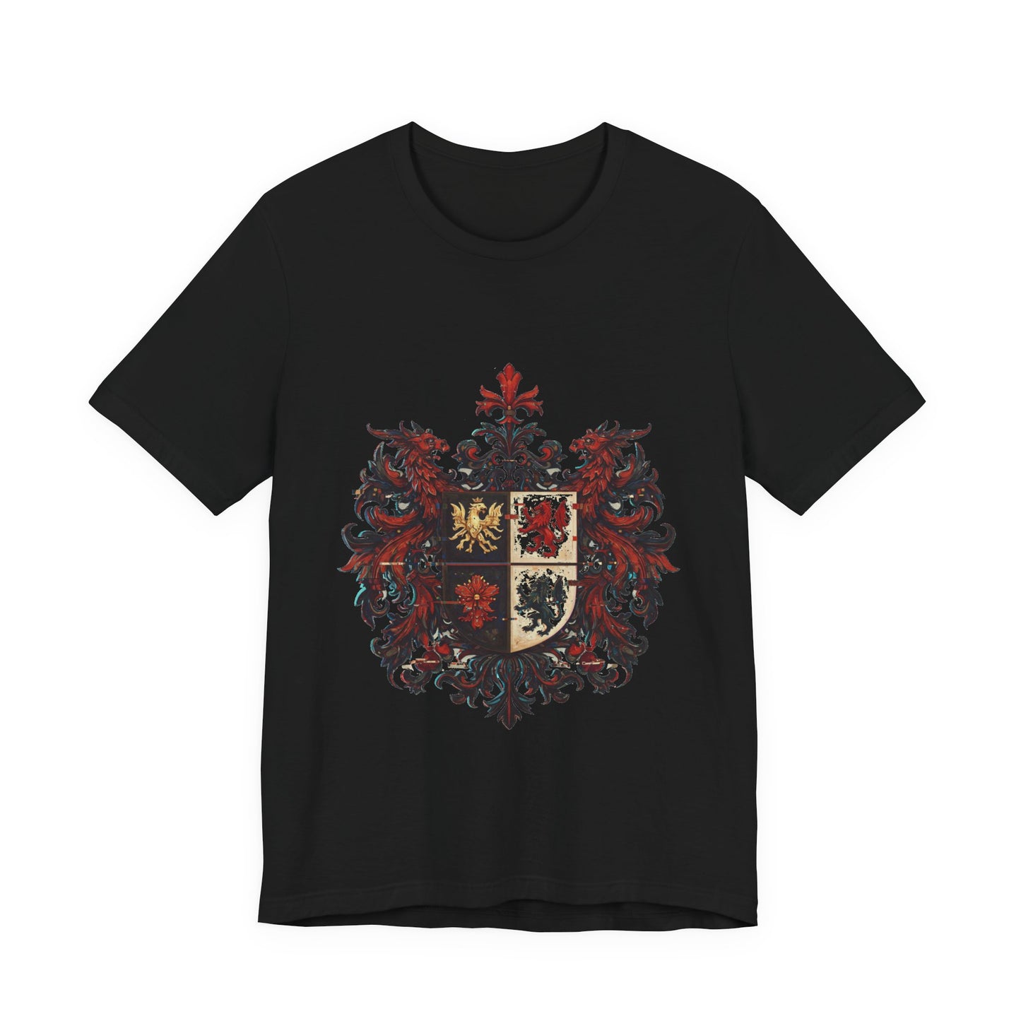 Guild Emblem Fusion Tee - Trendy Unisex Style