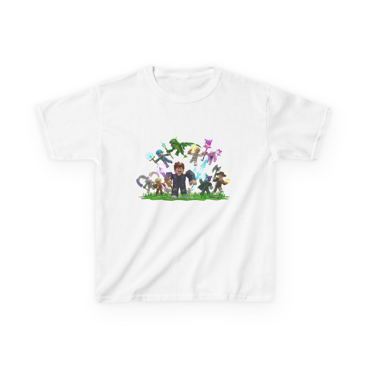 Pixel Power Kids Tee - Voxel Adventure Edition