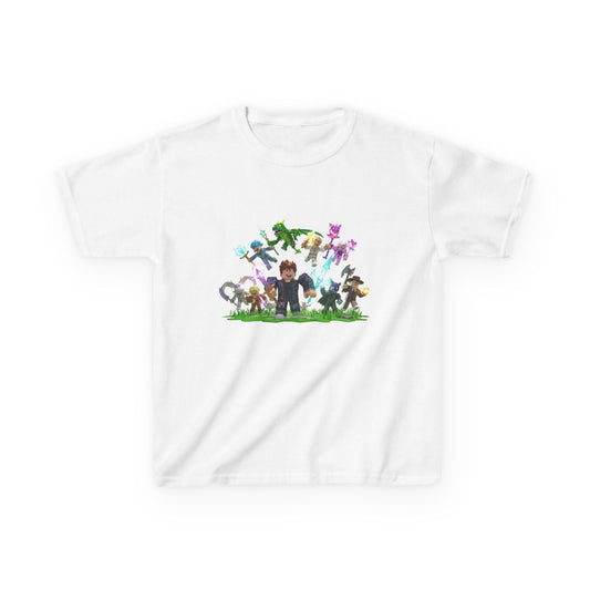 Pixel Power Kids Tee - Voxel Adventure Edition