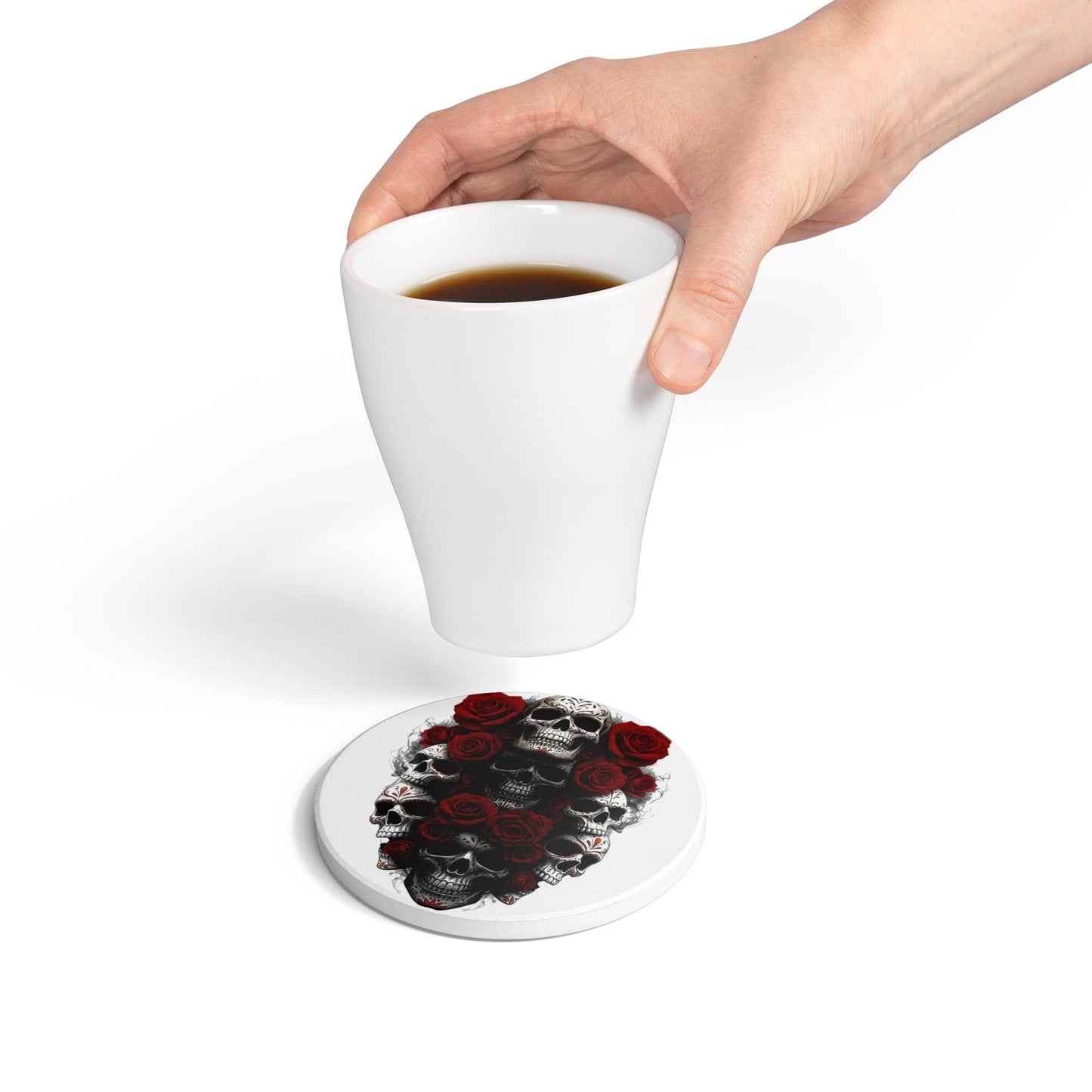 LaCatrina Edge: Ceramic Coaster #18