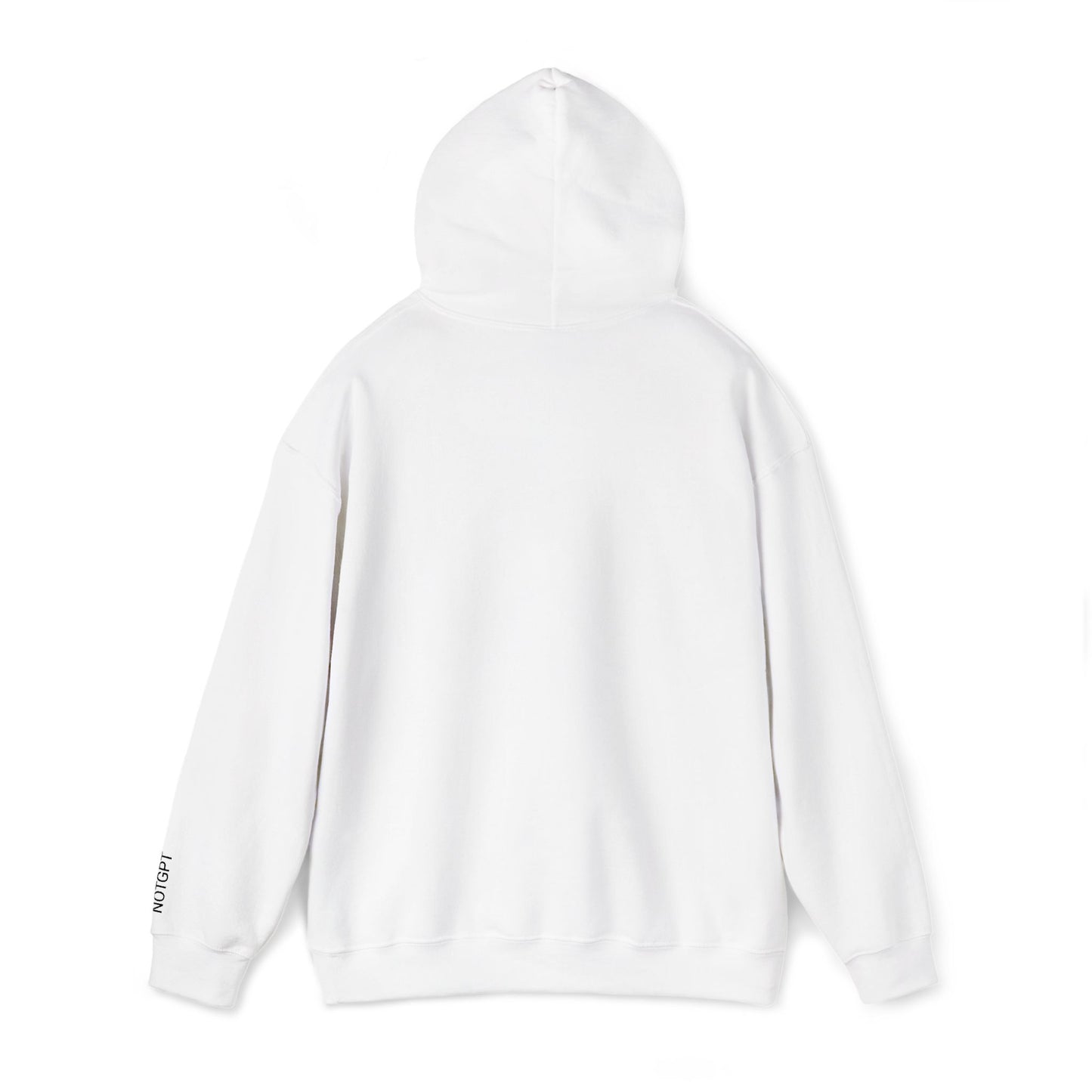 NOTGPT "N3RDL1F3" Classic White - Hoodie