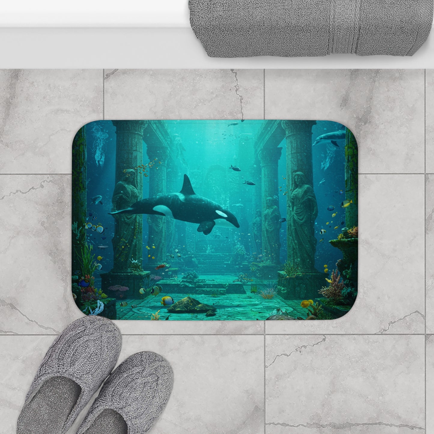 Atlantis Escape Bath Mat - Step into Mystery #9