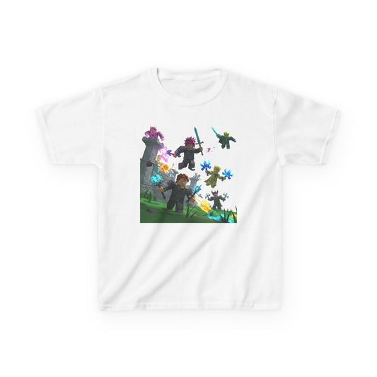 Pixel Pals Adventure Tee - Kids Heavy Cotton™ Edition