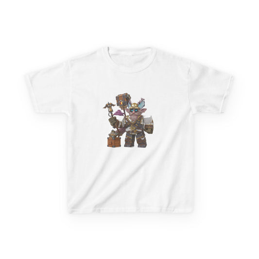 Kids Voxel Adventure Heavy Cotton Tee - Trendy Edition