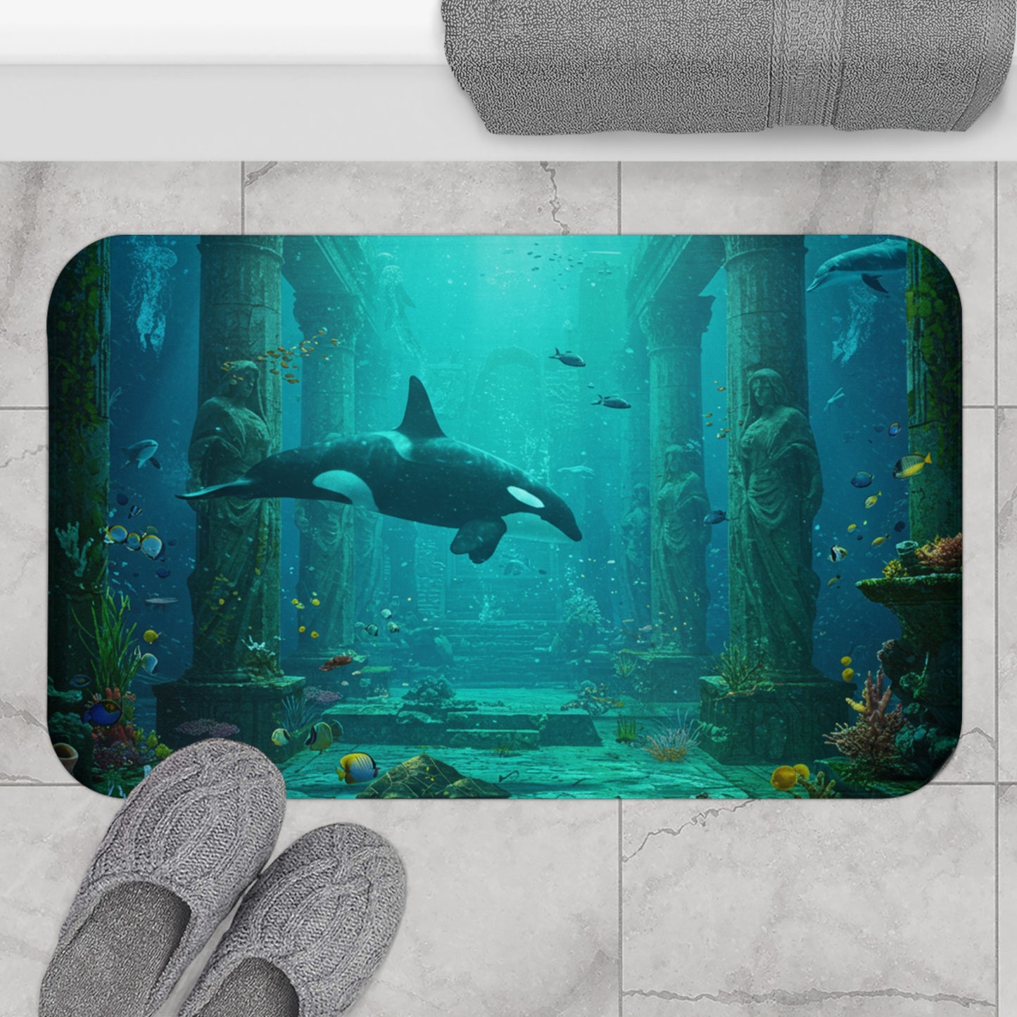Atlantis Escape Bath Mat - Step into Mystery #9
