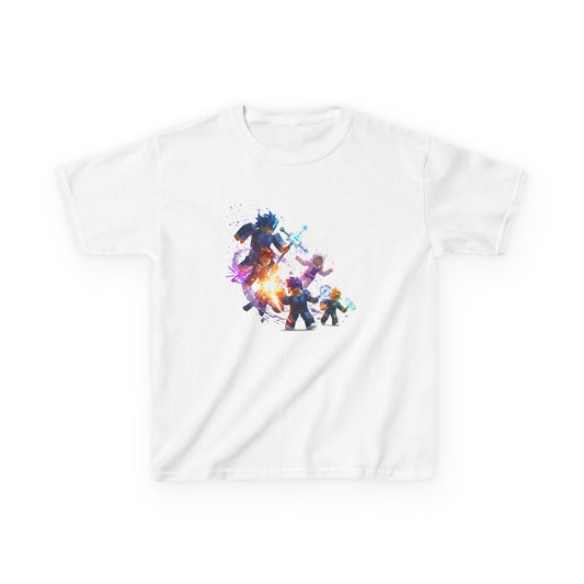 Voxel Adventure Kids' Tee - Unique Pixel Art Edition