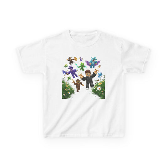 Pixel Pals Adventure - Trendy Kids' Heavy Cotton Tee