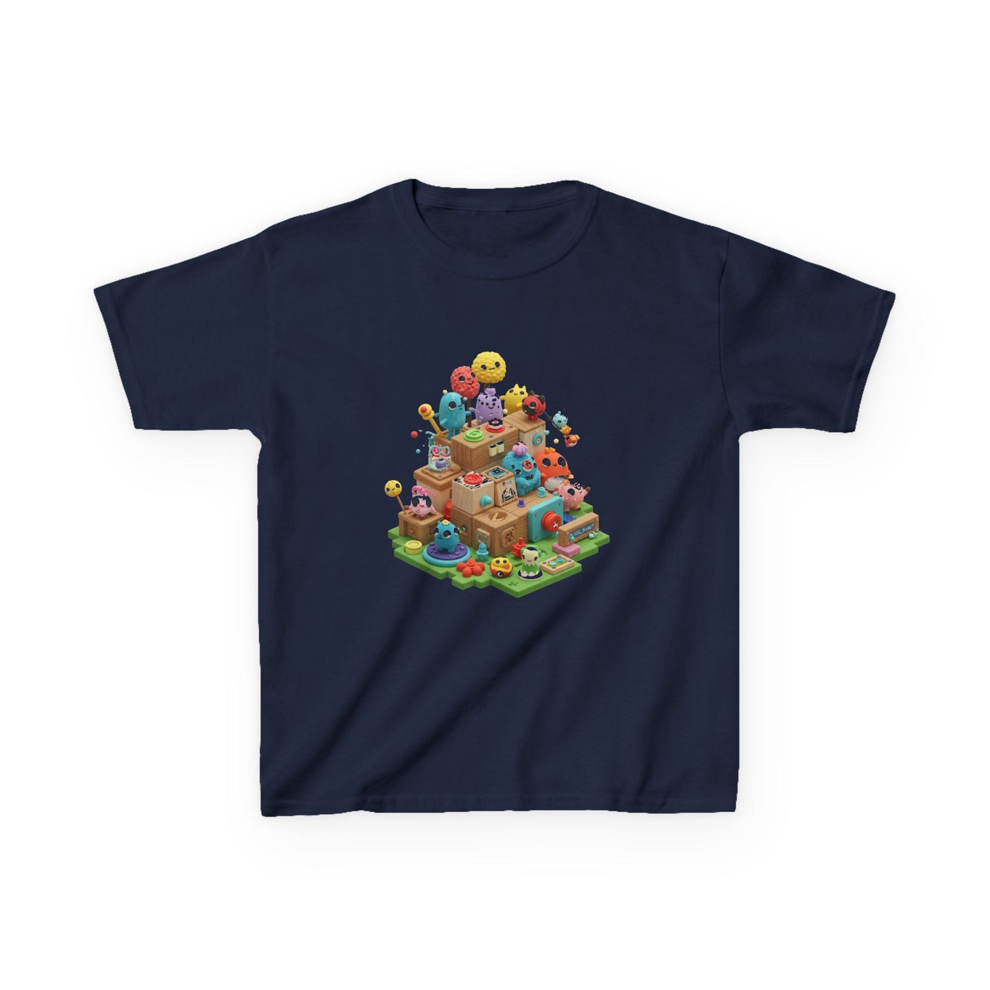 BocaToca Rebel: NOTGPT Edition Kids' Heavy Cotton Tee #48