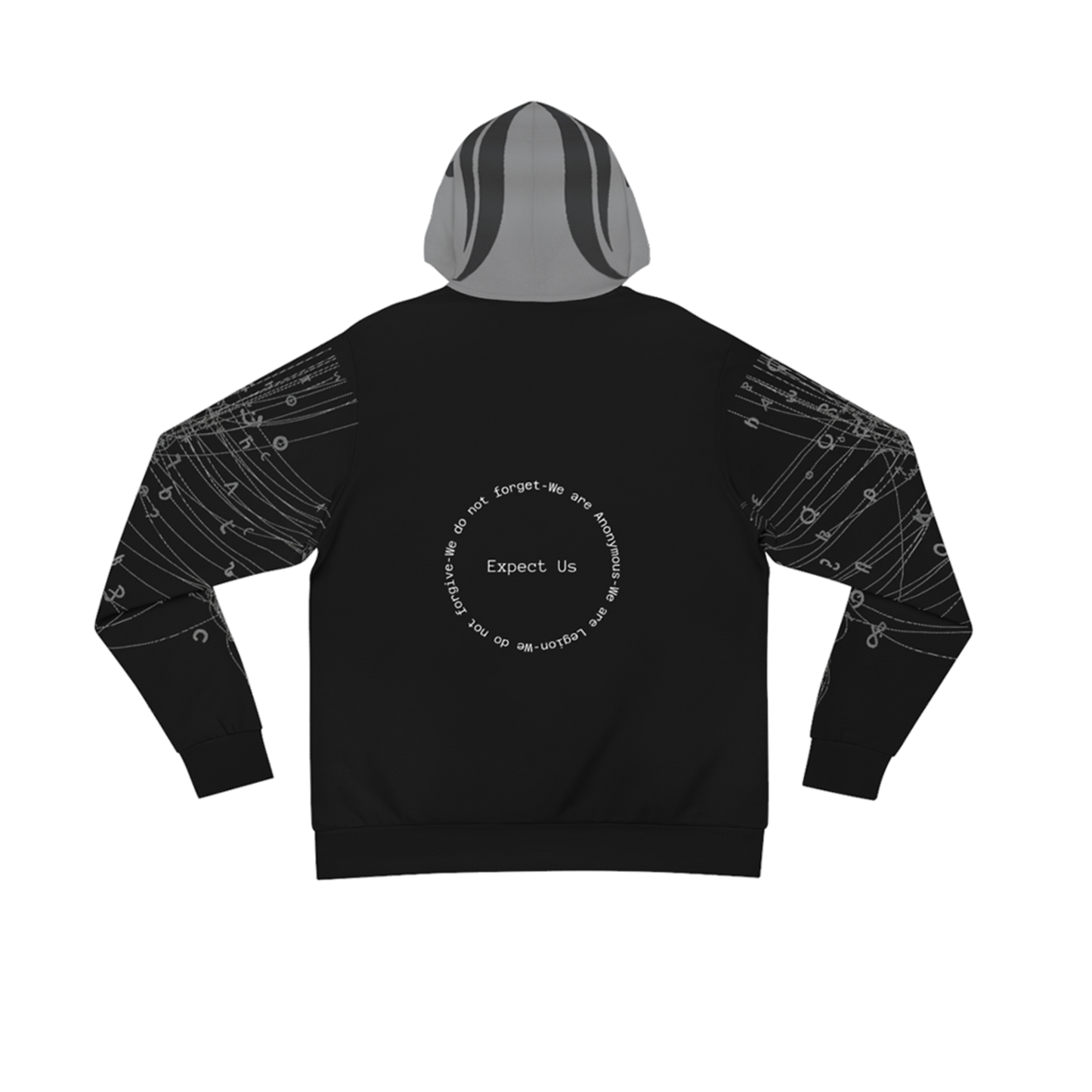 NOTGPT Anonymous Mobius Hybrid - Hoodie - All-over Print